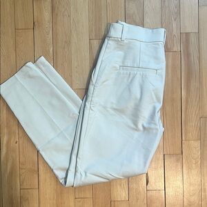 Women’s Ankle Length Cream Pants